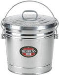 6 gal Galvanized Steel Locking Lid Can M1498