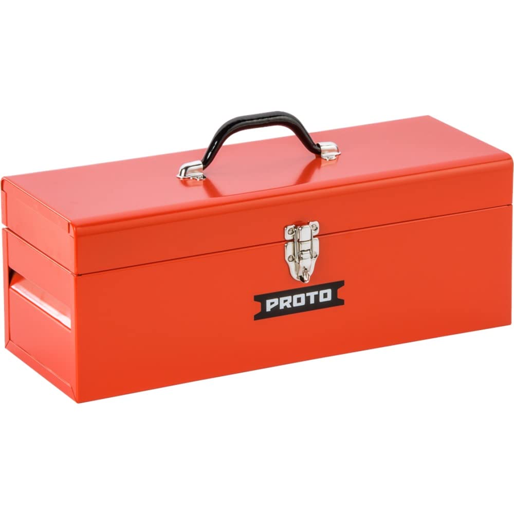 Red 14"L X 6"D X 6-1/2"H Tool Box J6145