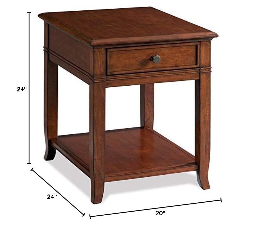 Wood One Drawer End Table H6482
