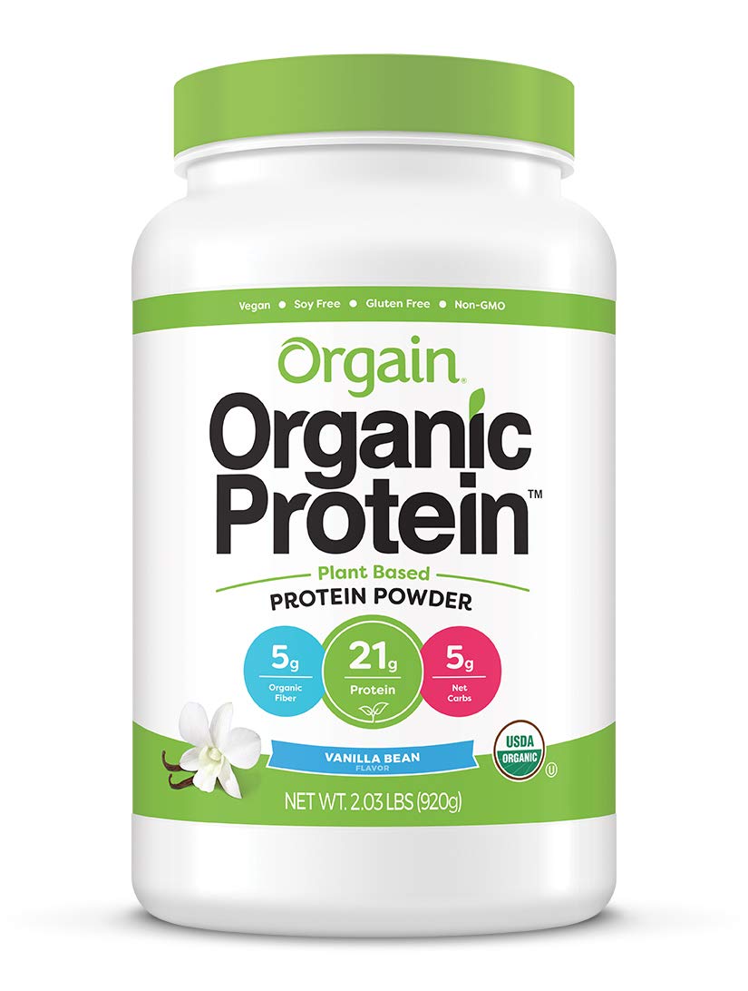 Organic Plant Based Vanilla Bean Protein Powder Y619205