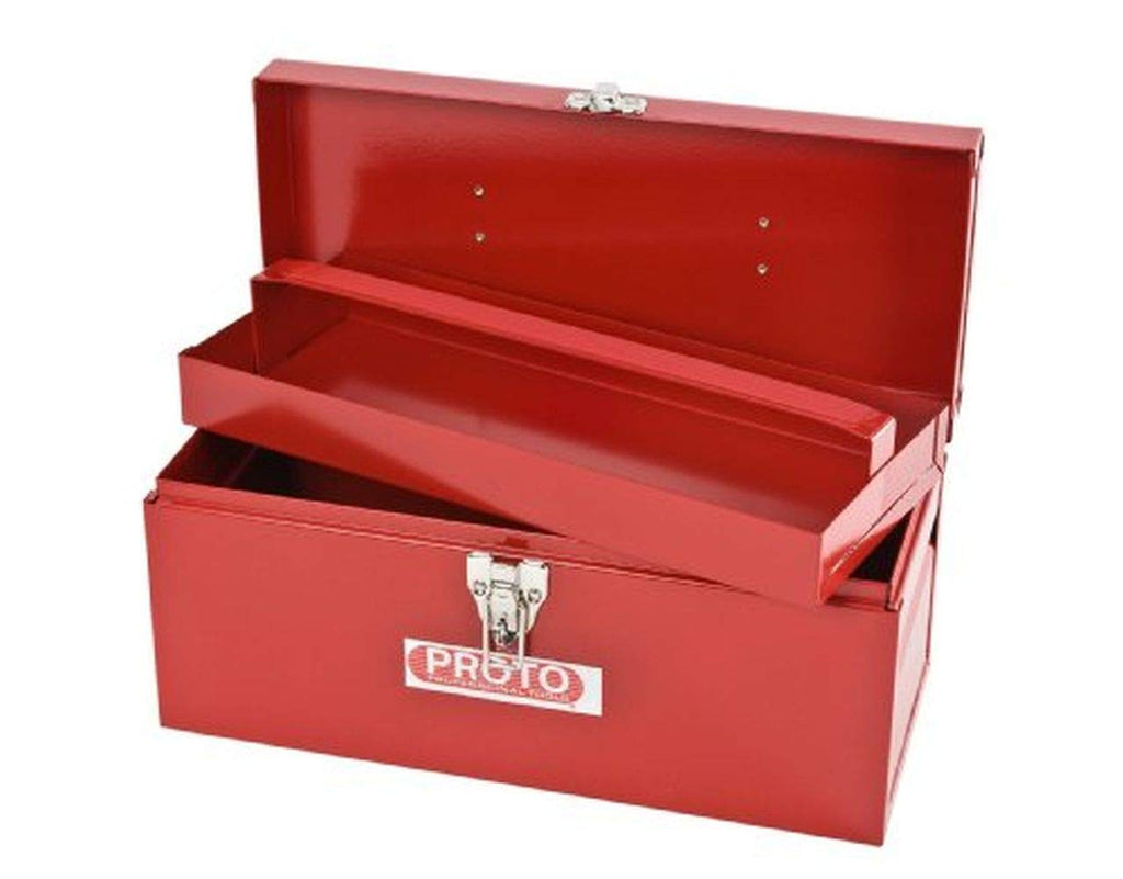 Red 14"L X 6"D X 6-1/2"H Tool Box J6145