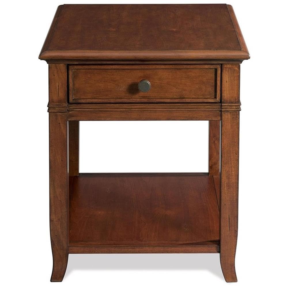 Wood One Drawer End Table H6482
