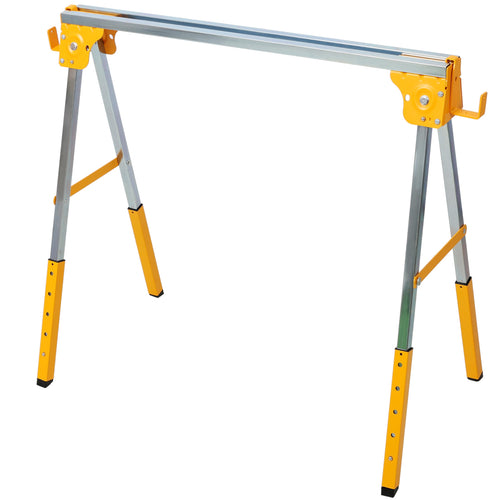 2 Pack Adjustable Height Steel Sawhorse I421