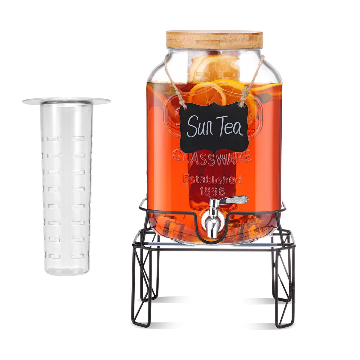 2 Gallon Drink Dispensers with Stand I585