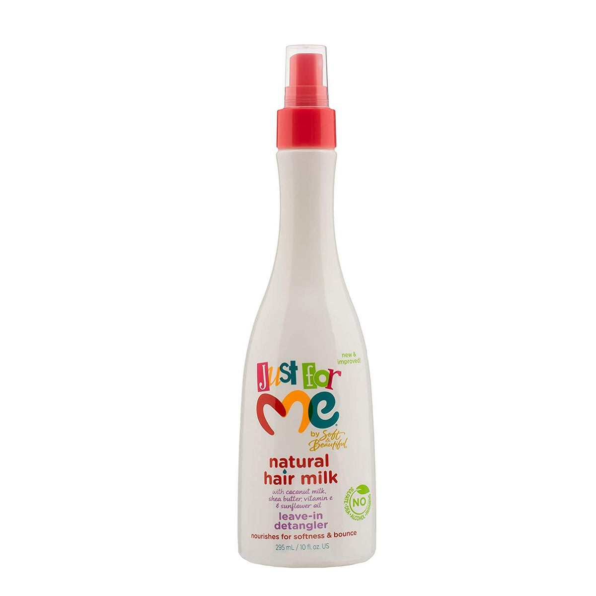 Natural Hair Milk Detangler with Coconut Milk, Shea Butter & Sunflower Oil, 10 oz H6763