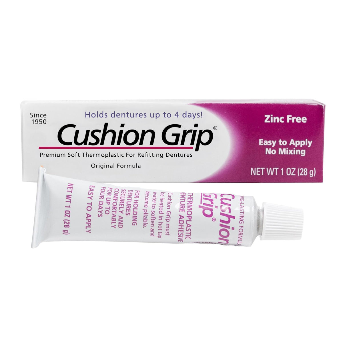 Cushion Grip Thermoplastic Denture Adhesive 1 oz R931272