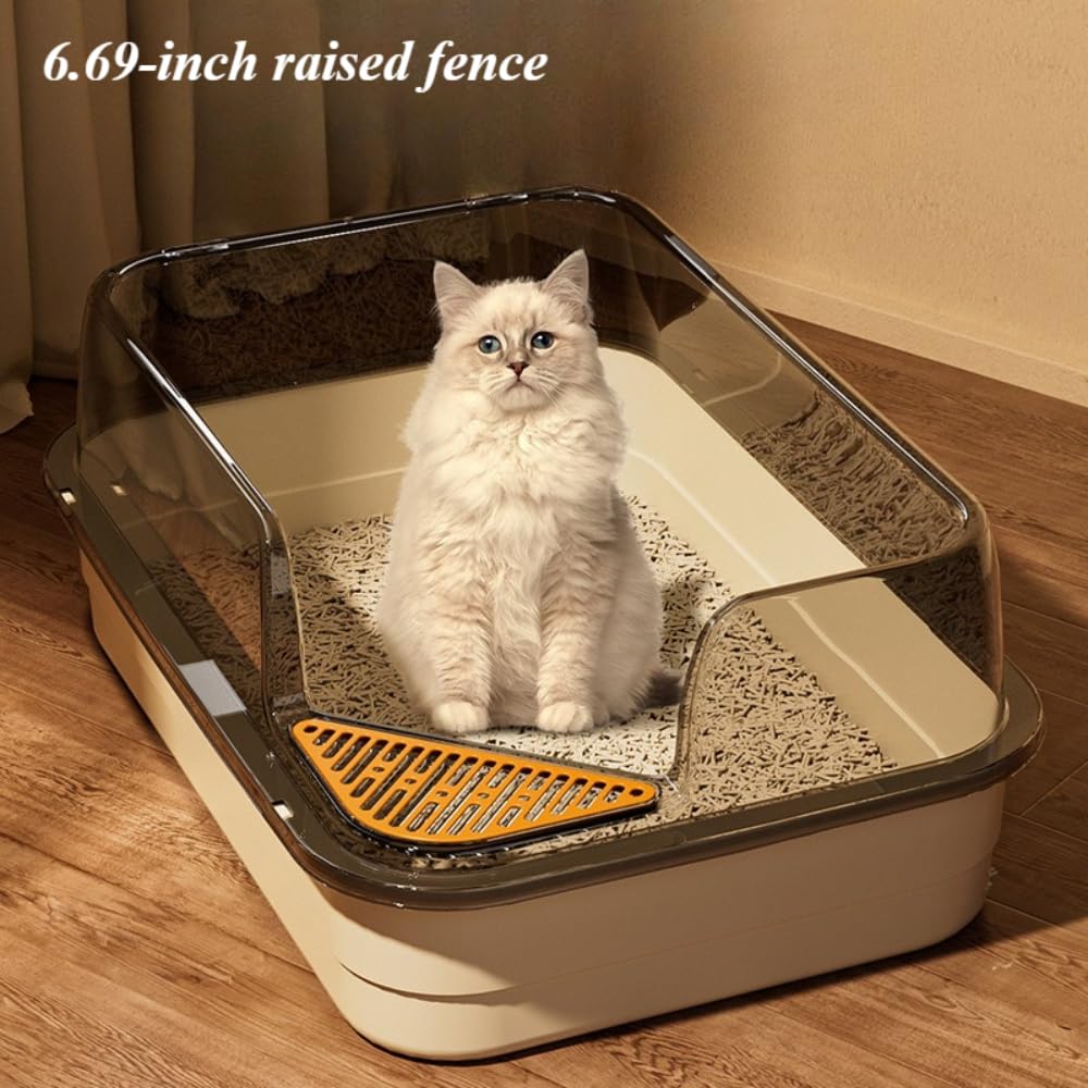 Anti-Splash Cat Litter Box L97544