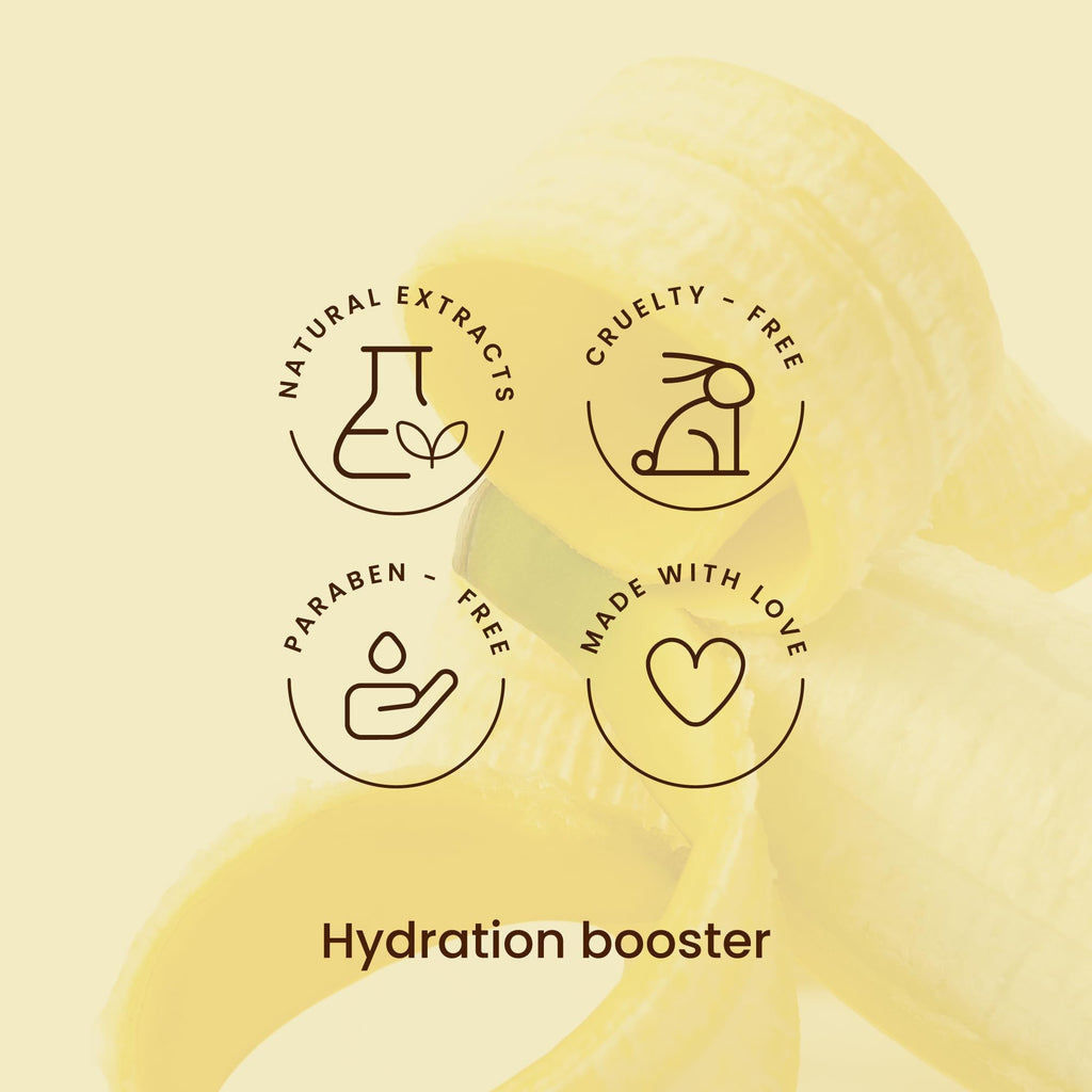 Banana Hair Mask with Banana Extract 10 Oz J2771