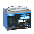 12V 100Ah LiFePO4 Lithium Battery, 15000 Cycles, 100A BMS D451195