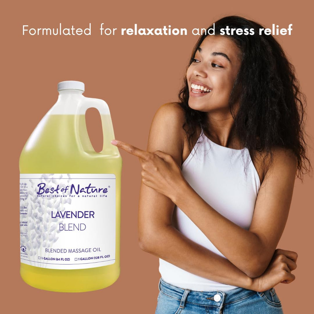 Lavender Blend Massage Oil Gallon R43438
