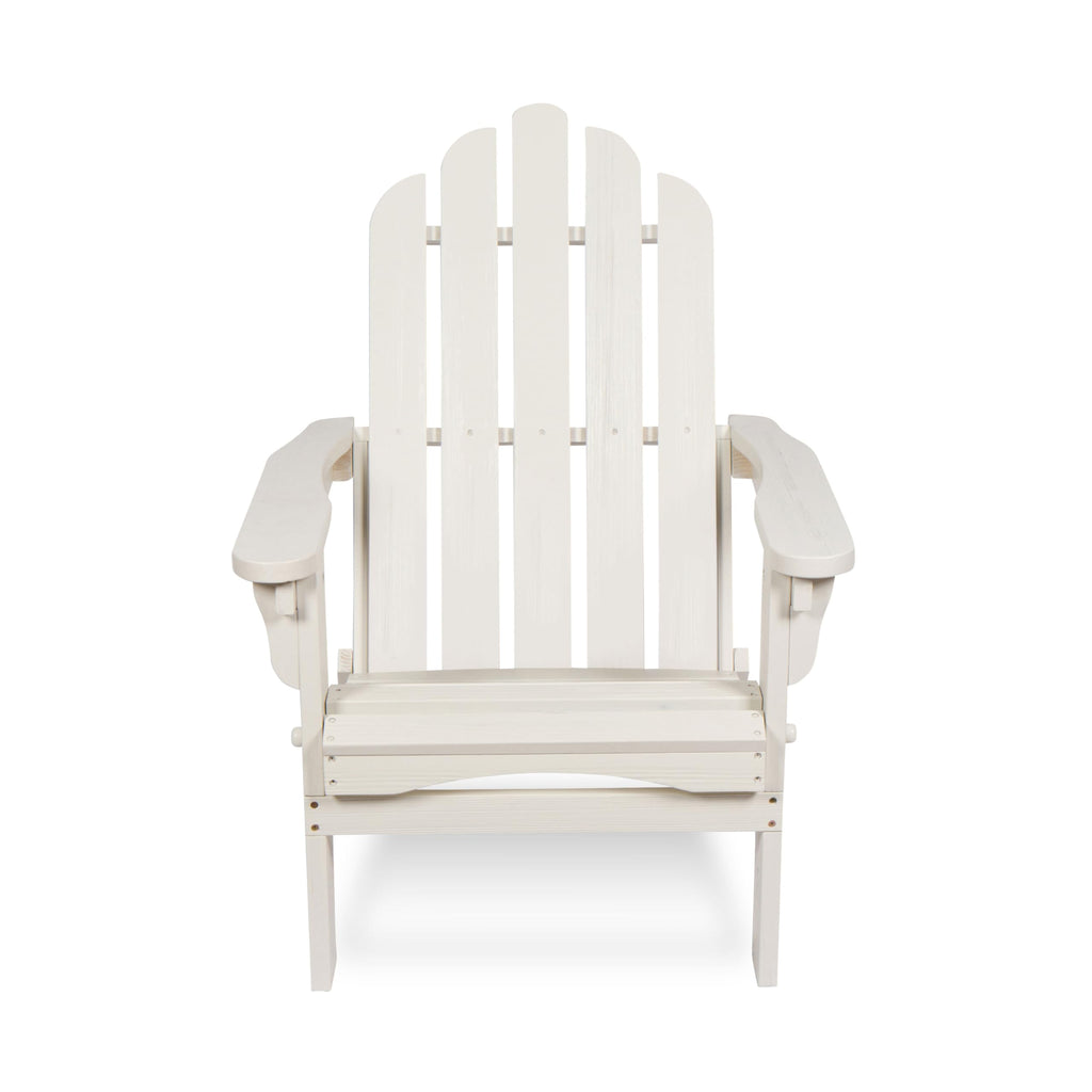 Light Ivory Wooden Outdoor Folding Chair F4886