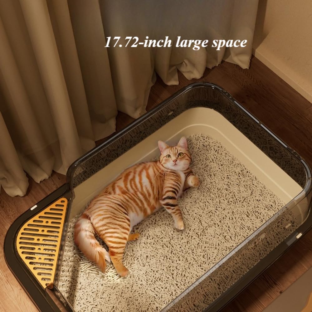 Anti-Splash Cat Litter Box L97544