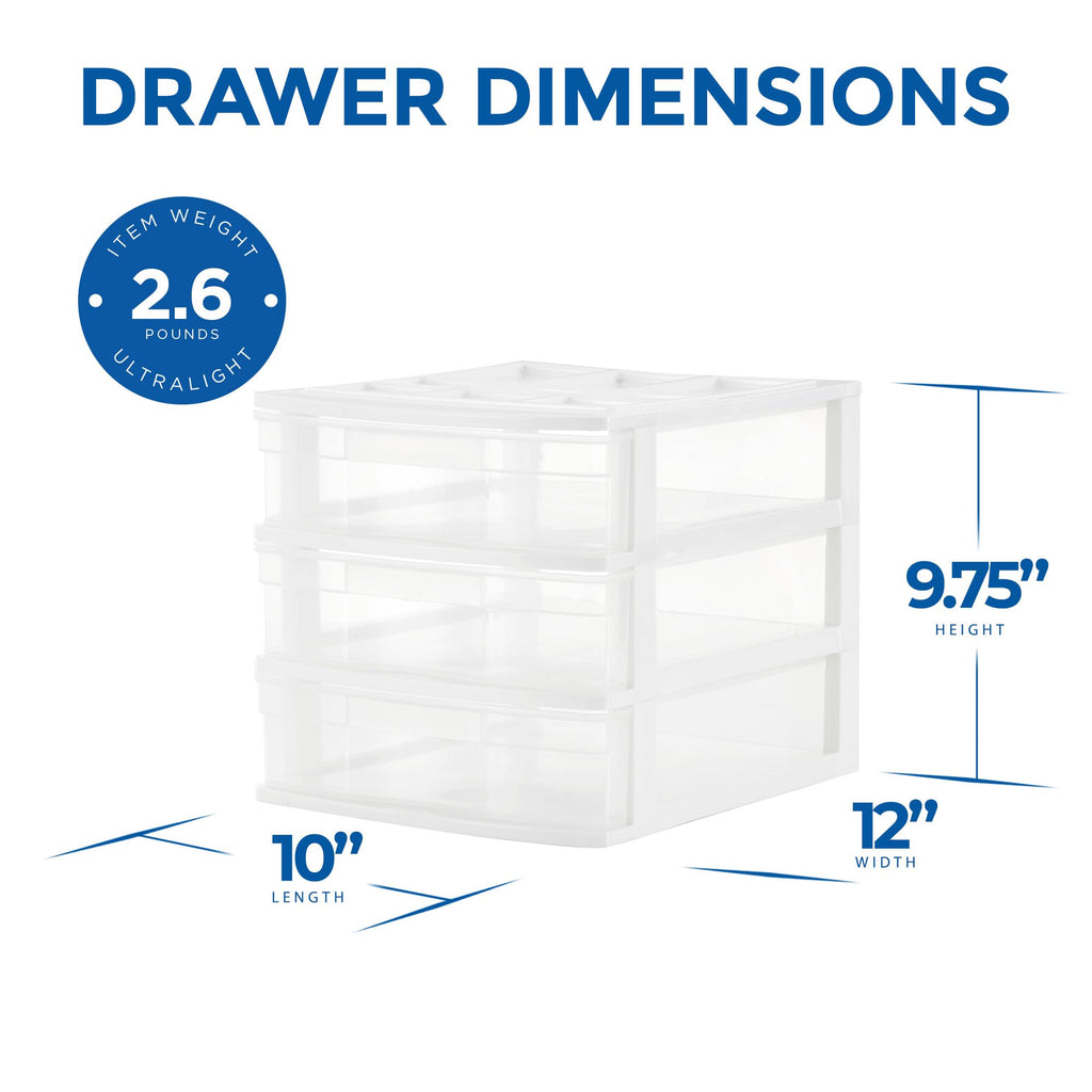 3-Drawer Desktop & Countertop Organizer Z4226