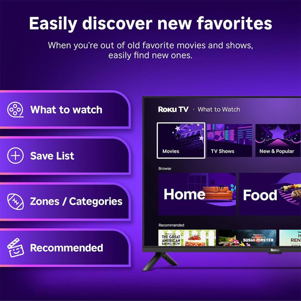 32" 1080p FHD LED Smart TV with HDMI Cable S70231