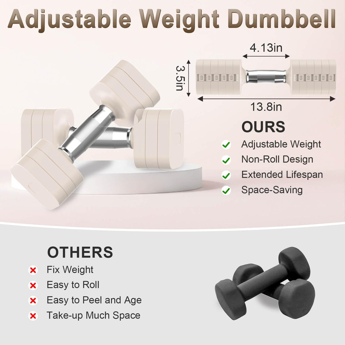 Adjustable Dumbbell Set J899