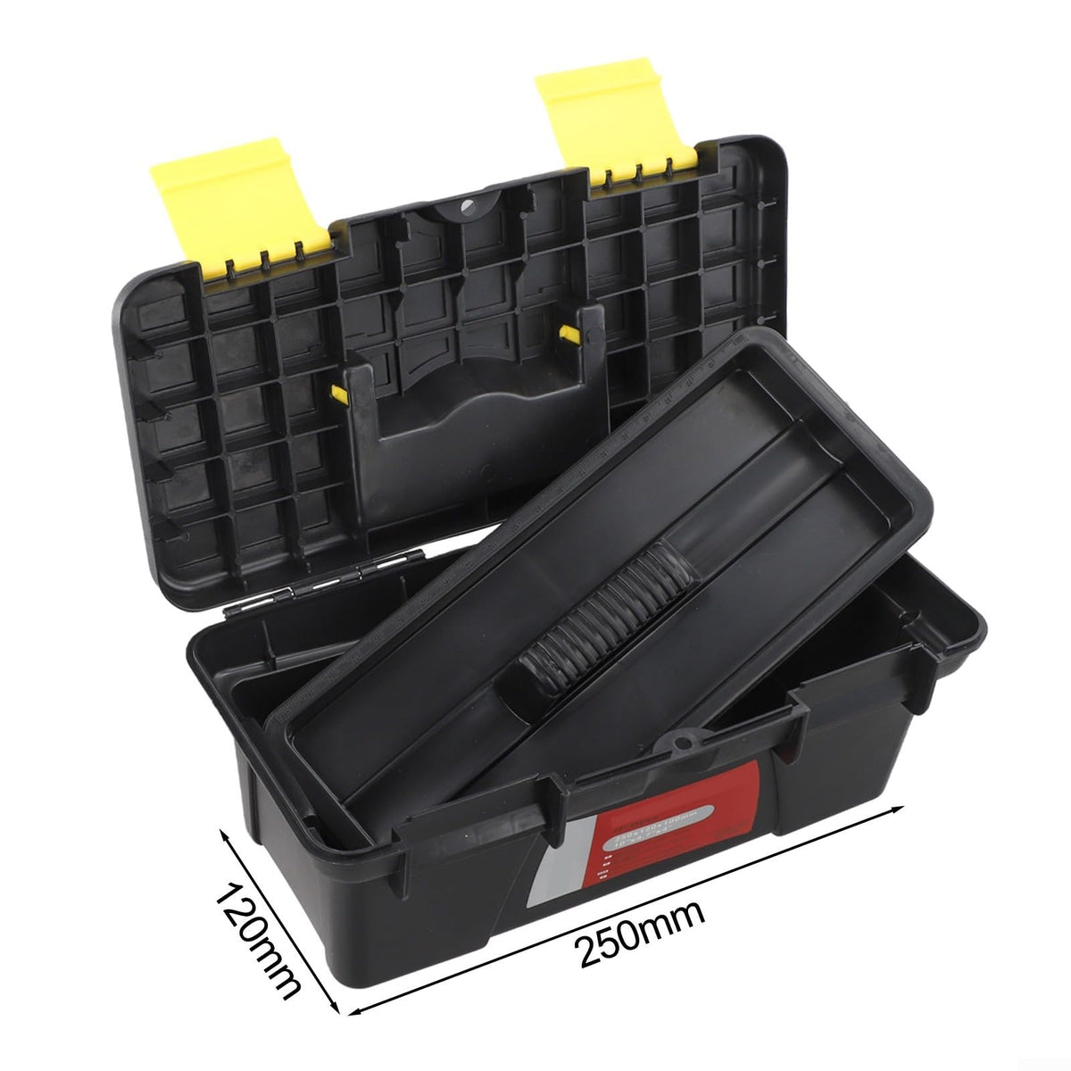 10 Inch 2-Layer Plastic Toolbox Y232897