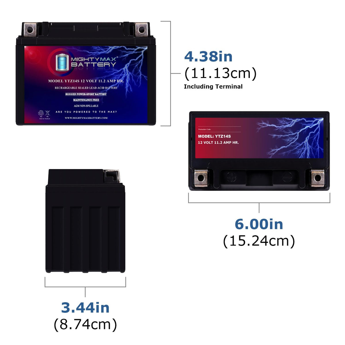 12V 11.2Ah Battery O747638