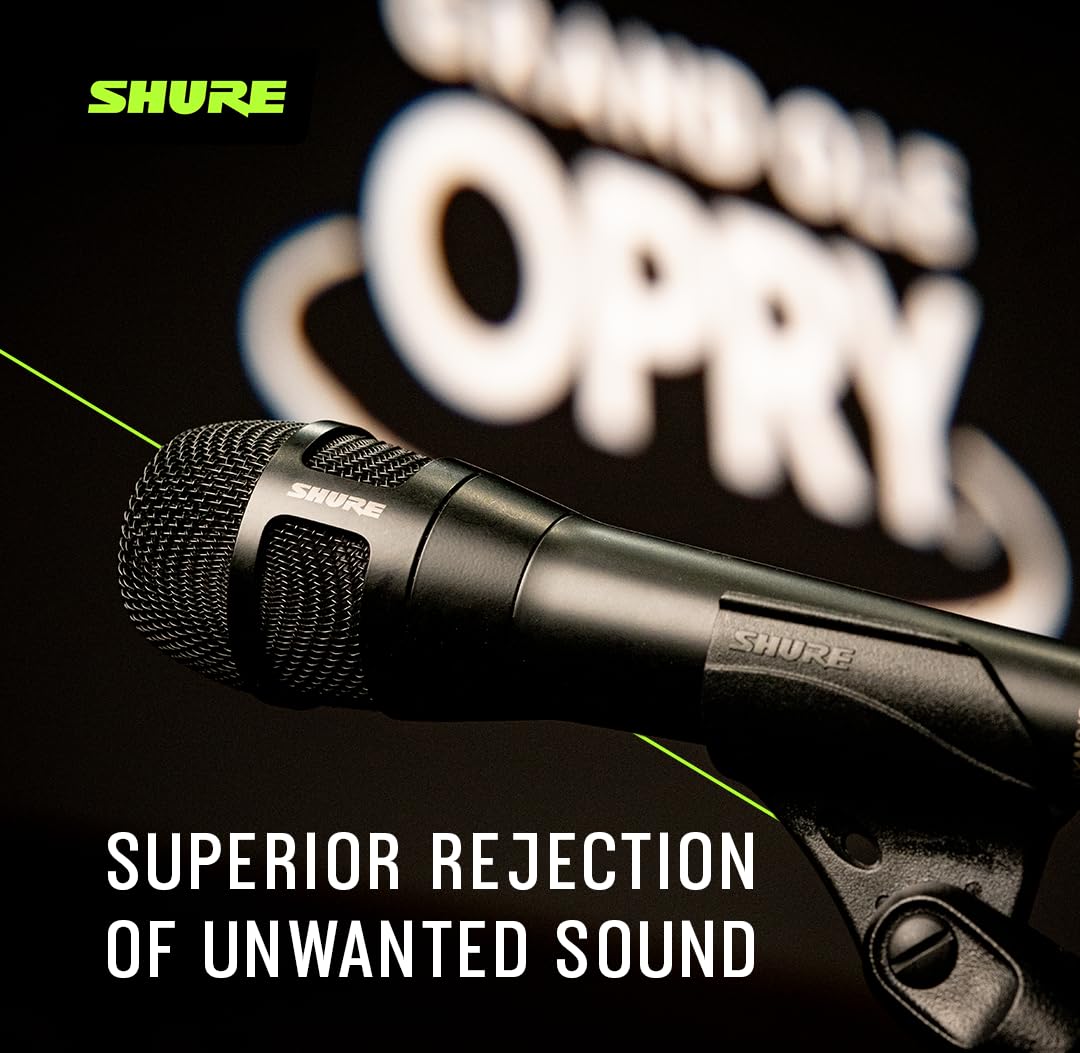 Black Supercardioid Dynamic Vocal Microphone U93043