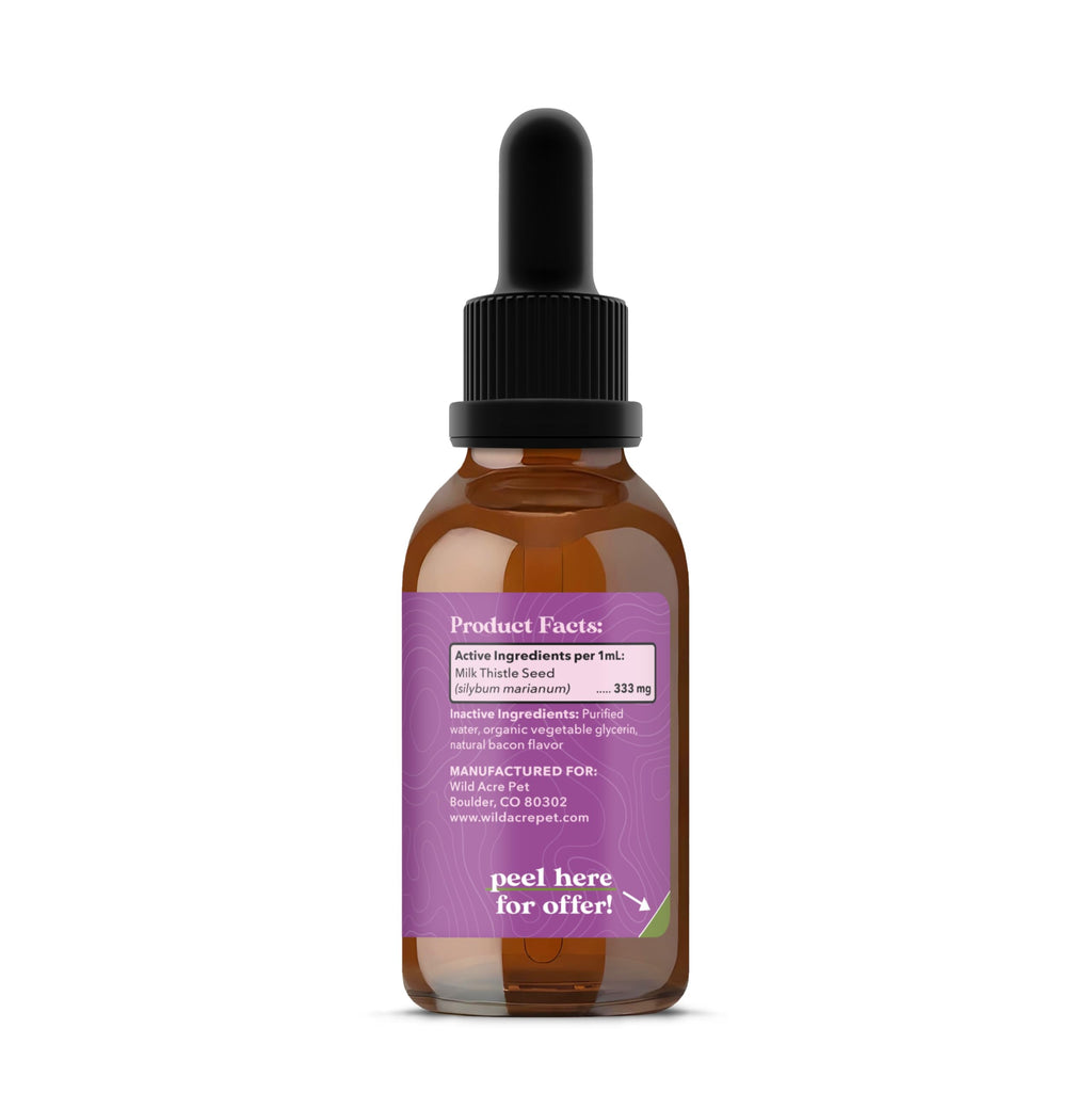Milk Thistle for Dogs Liver Support 2 oz Q8370