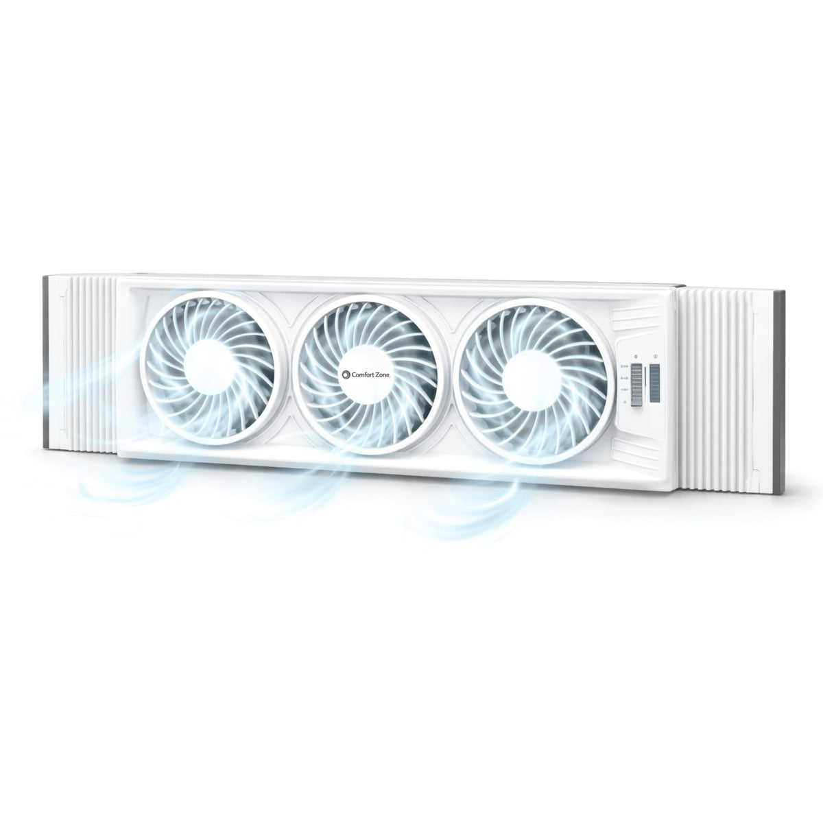 Triple Window Fan with 3-Speeds & Expandable Width P435