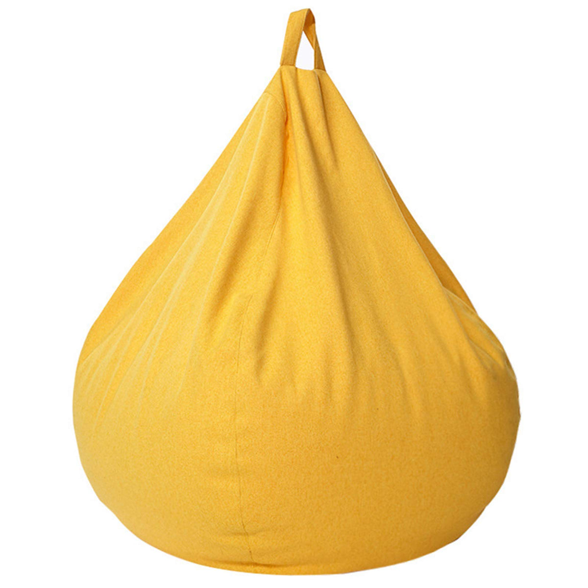 Linen Fabric Bean Bag Chair Cover 90x110cm R800