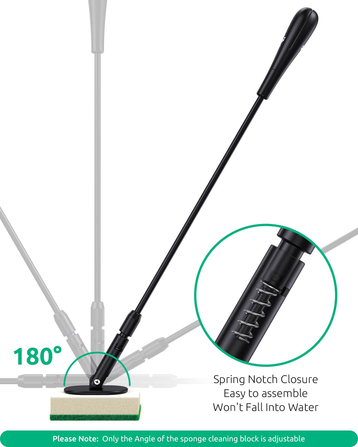 Aquarium Algae Scraper Glass Cleaner Set U57200