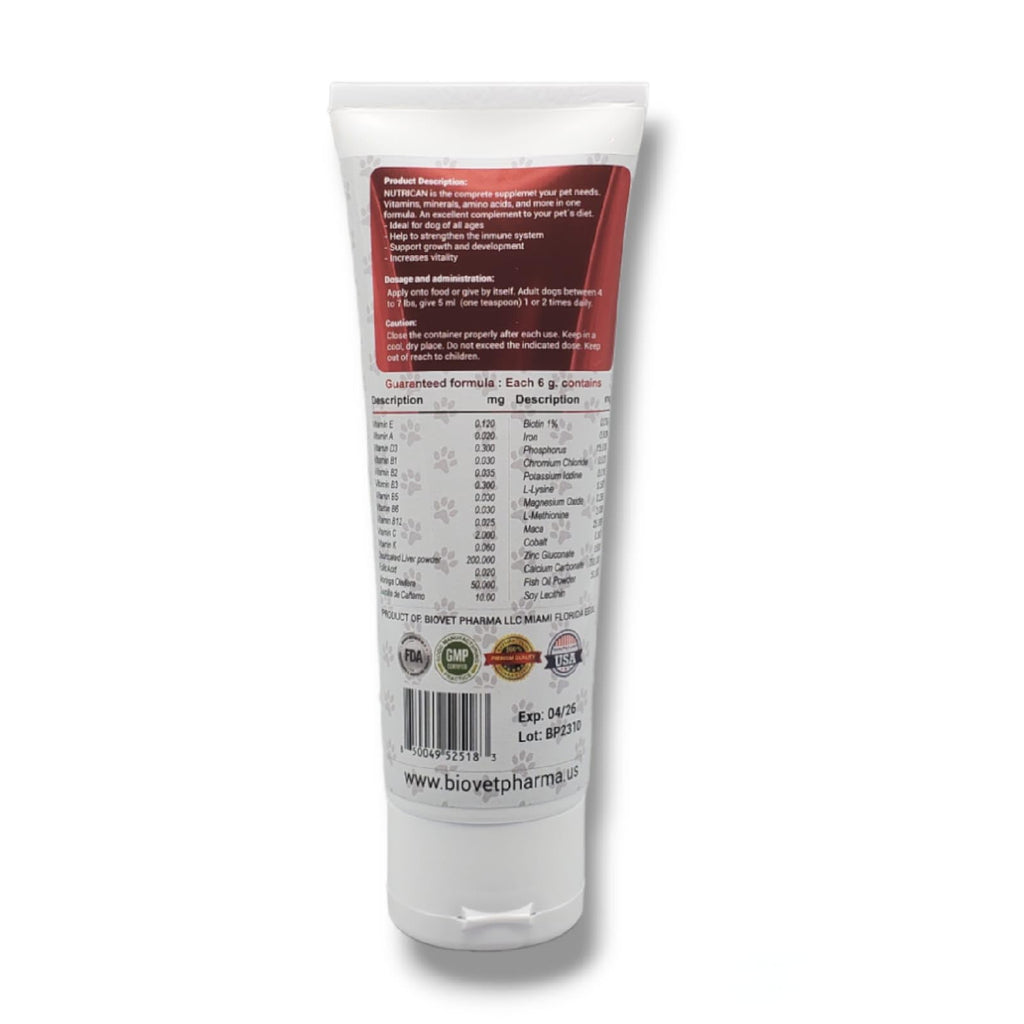 Multivitamin Nutritional Gel for Dogs 4.25 oz V7460