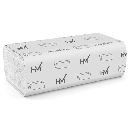 1-Ply White Recycled Paper Towels, 250 Sheets, 16 Packs Y629