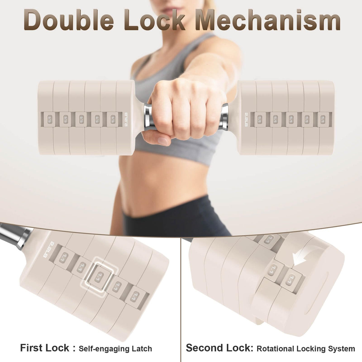 Adjustable Dumbbell Set J899