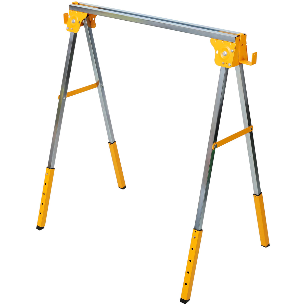 2 Pack Adjustable Height Steel Sawhorse I421