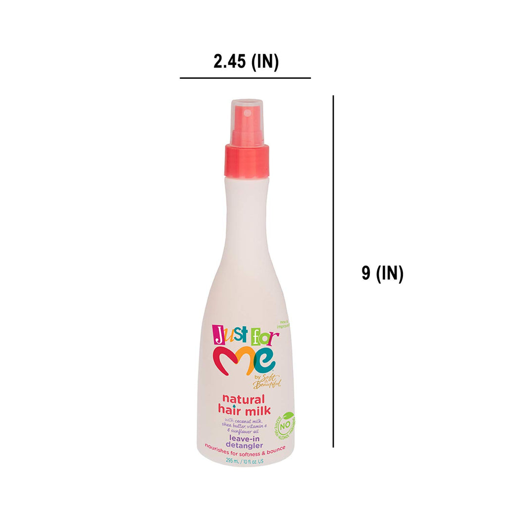 Natural Hair Milk Detangler with Coconut Milk, Shea Butter & Sunflower Oil, 10 oz H6763