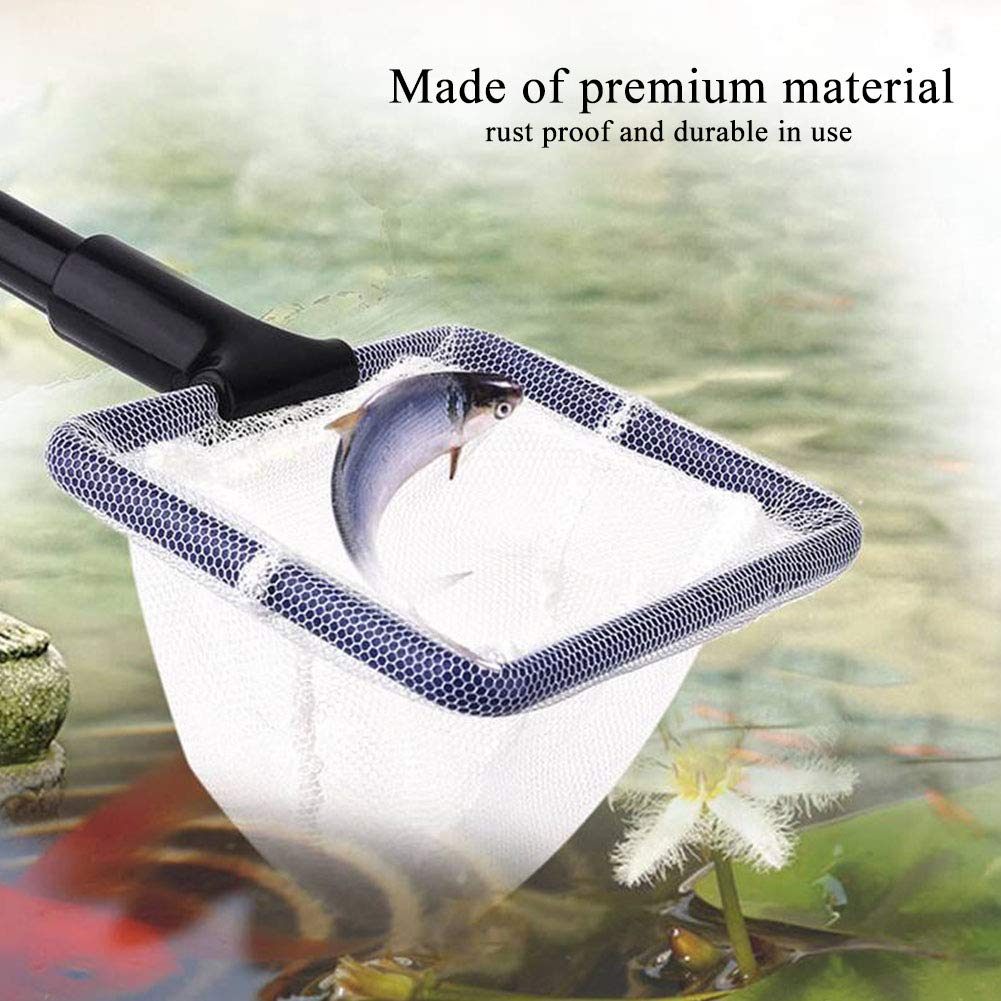 5 in 1 Retractable Aquarium Cleaning Kit with Stainless Steel Scraper W5755
