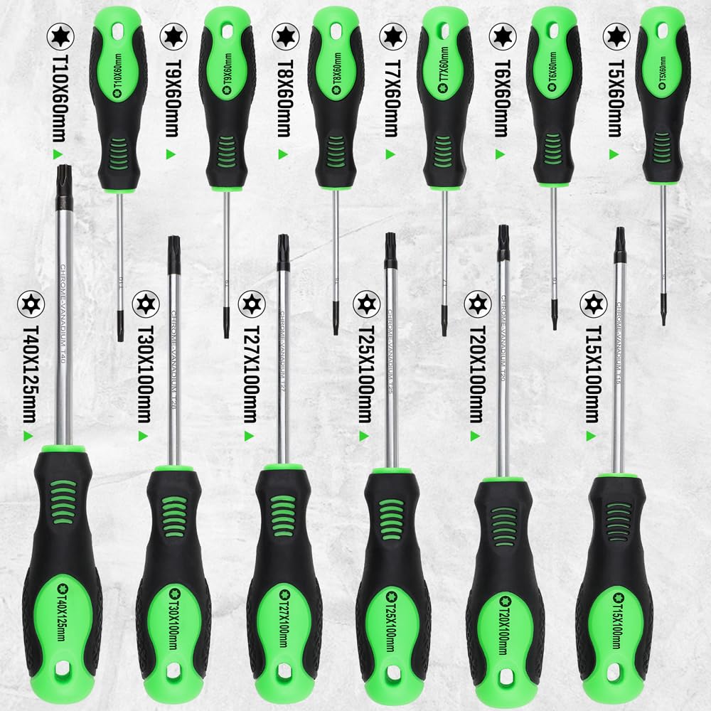 Magnetic Torx Screwdriver Set 13 Pieces N660589