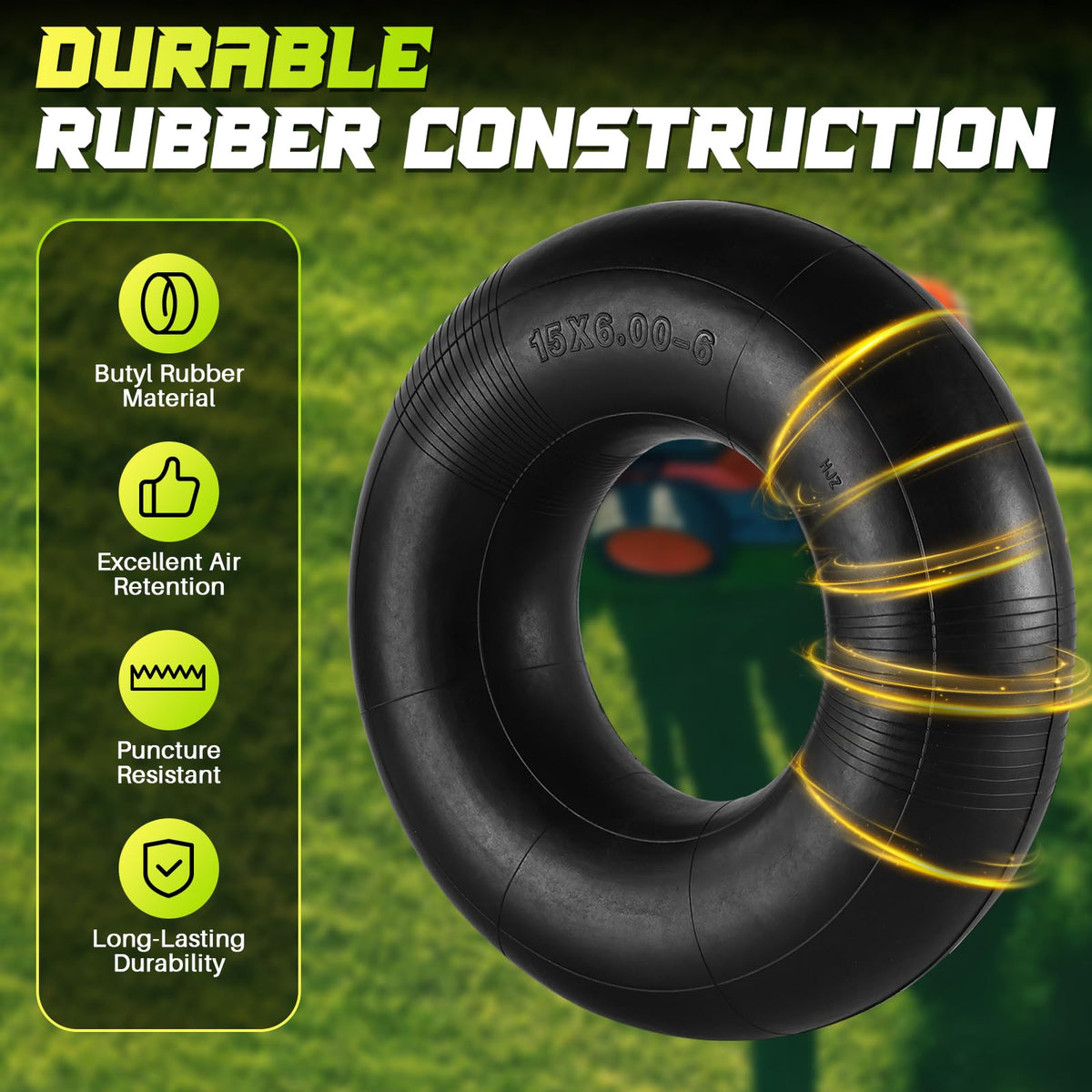 15x6.00-6 Inner Tube 2-Pack A2707