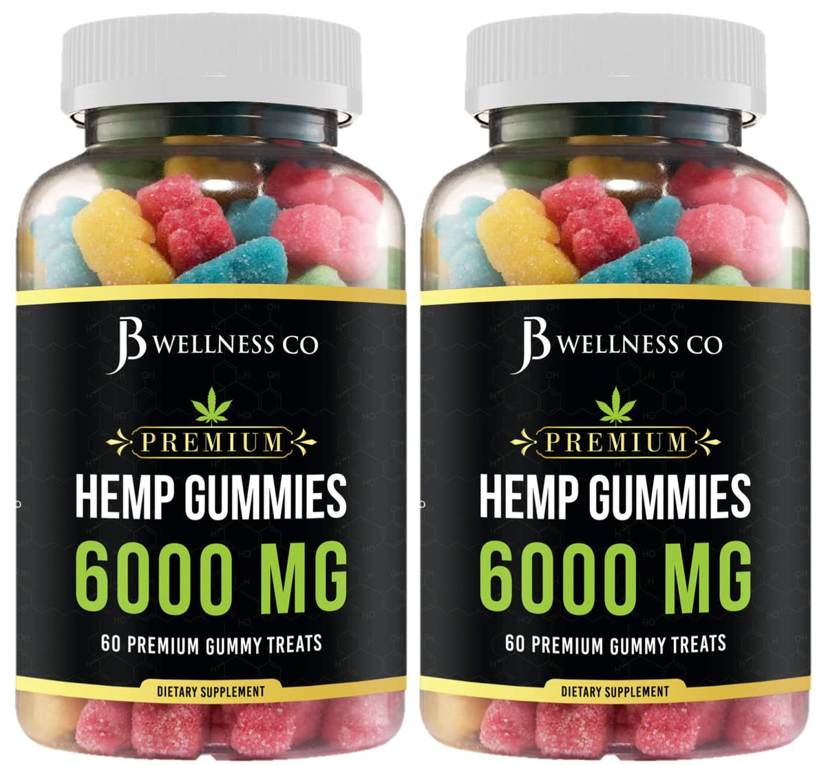 Hemp Gummies with Hemp Oil 2-Pack Z88619