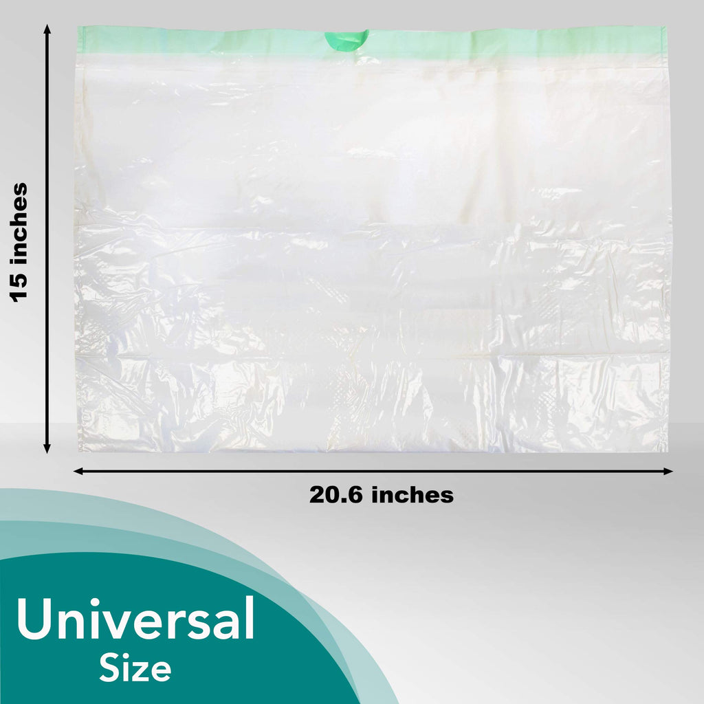 Disposable Commode Liners 60 Count A7998