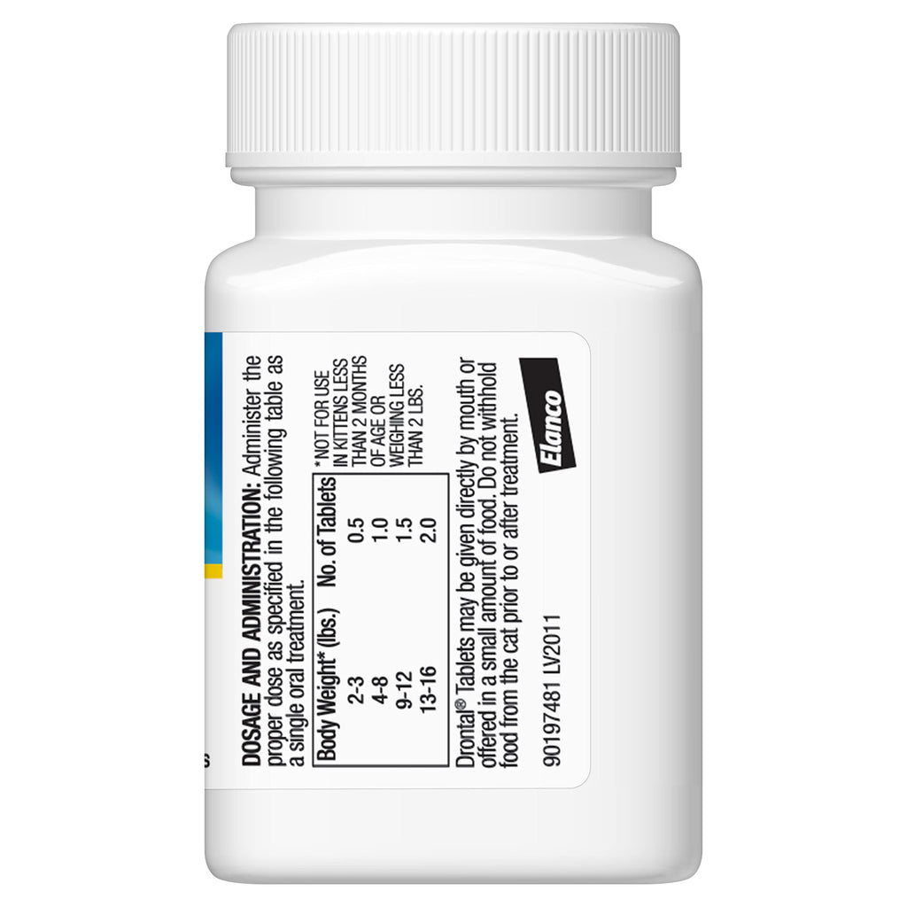 Cat and Kitten Dewormer 50 Tablets M873281