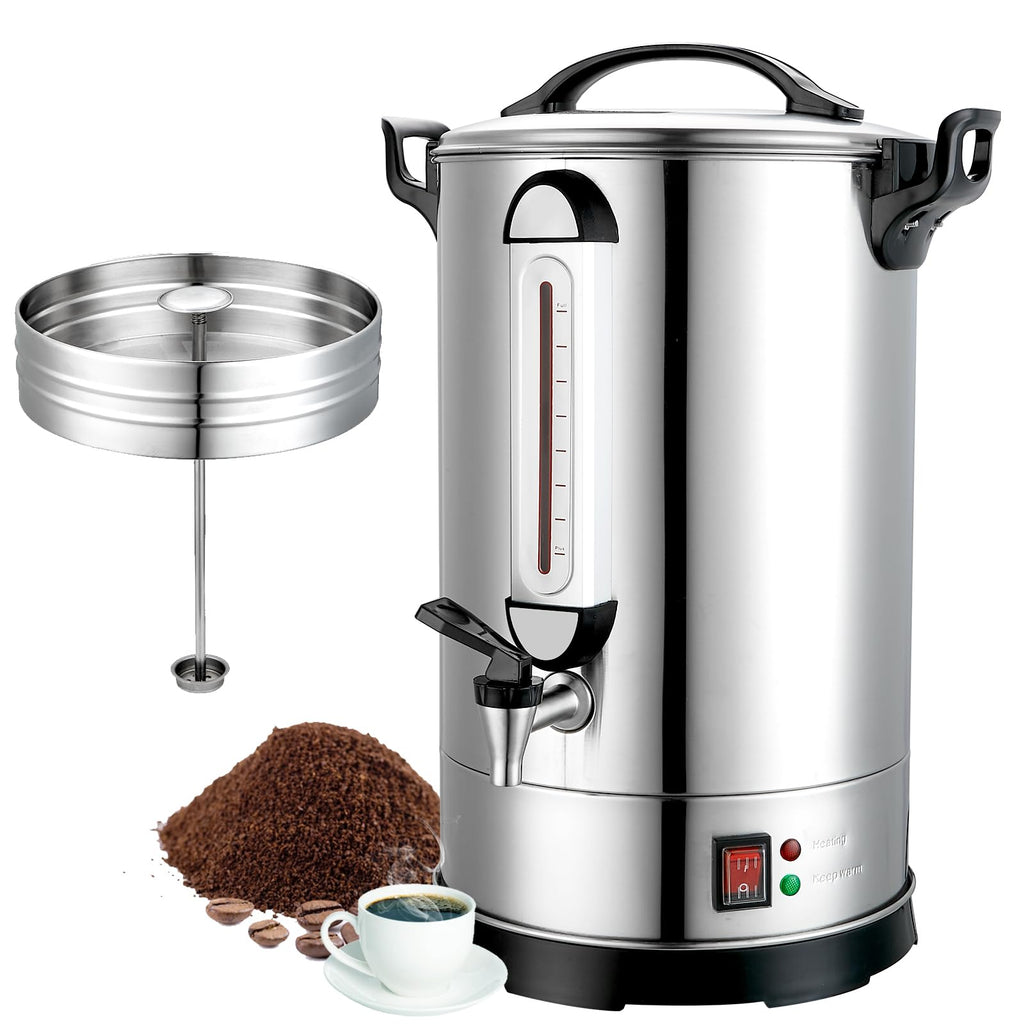100 Cup Stainless Steel Commercial Coffee Urn W25386