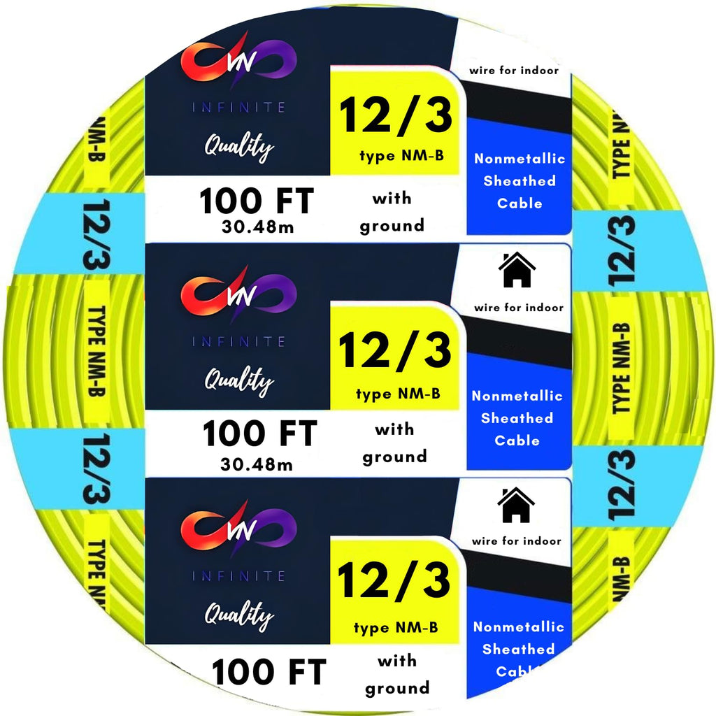 Solid Indoor Electrical Wire 100 Ft A17120