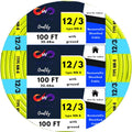 Solid Indoor Electrical Wire 100 Ft A17120