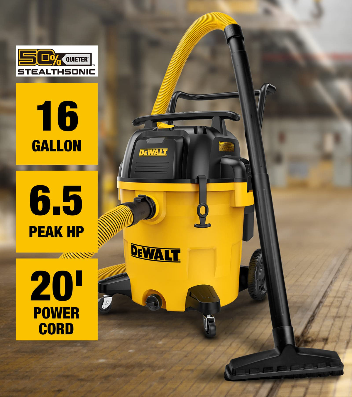 16 Gallon Poly Wet/Dry Vacuum U159