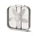 White 3-Speed Box Fan U633194
