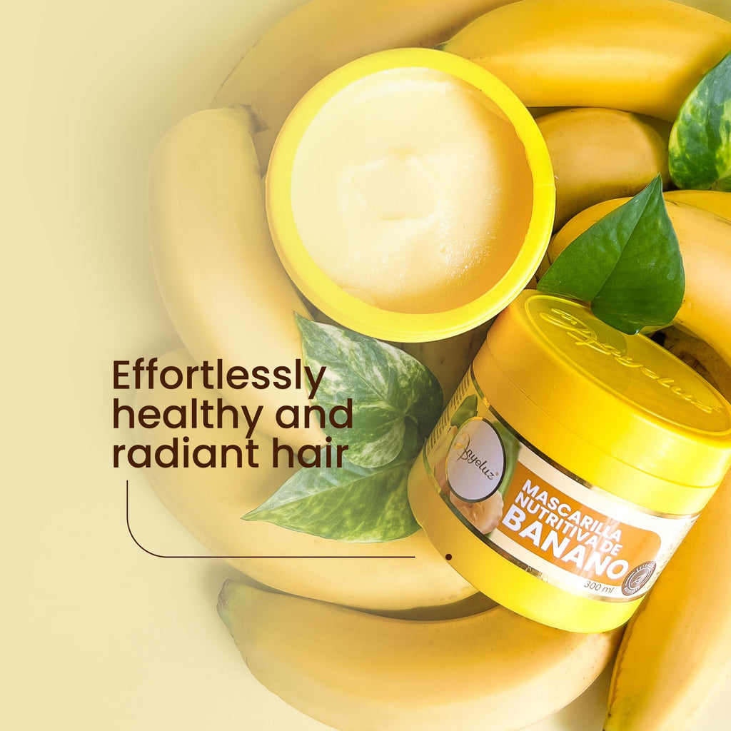 Banana Hair Mask with Banana Extract 10 Oz J2771