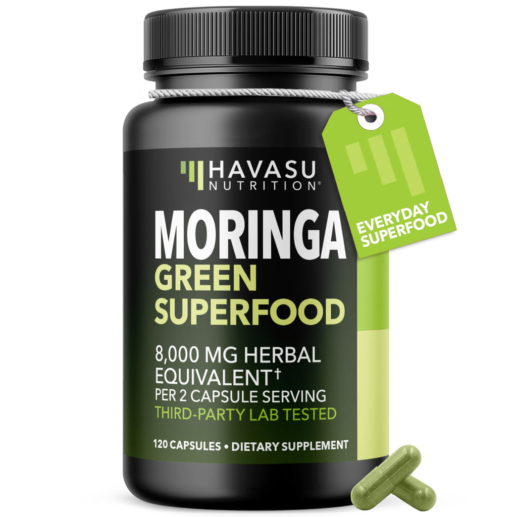 Moringa Capsules 800mg 120 Count A514601