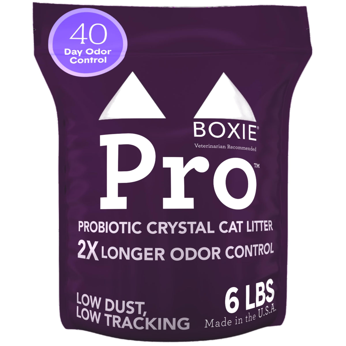 Probiotic Cat Litter, Non-Clumping, Crystal, 6lb P4049