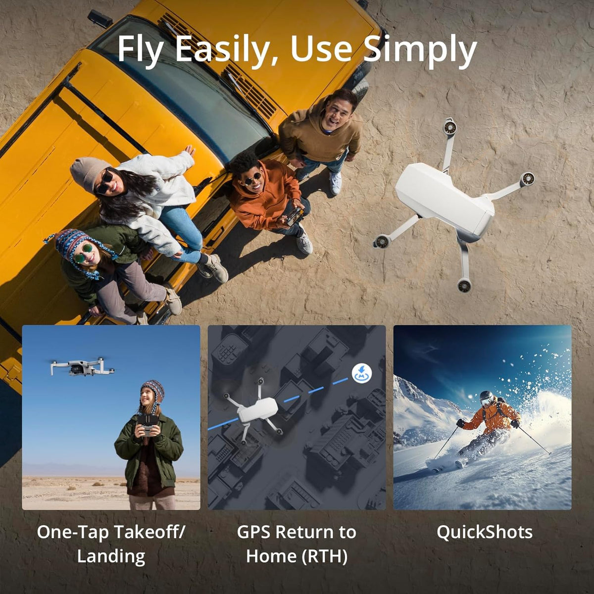 Mini Drone with Camera 4K Under 249g I9531