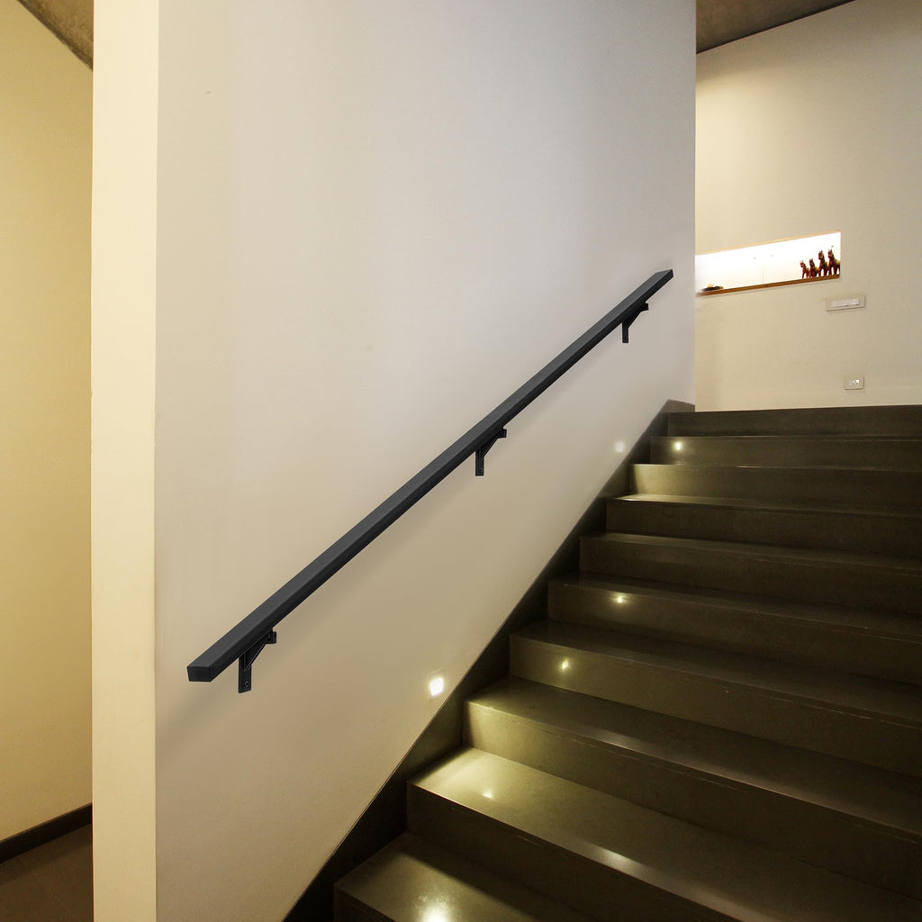 Matte Black Handrails Kit for Stairs G3982