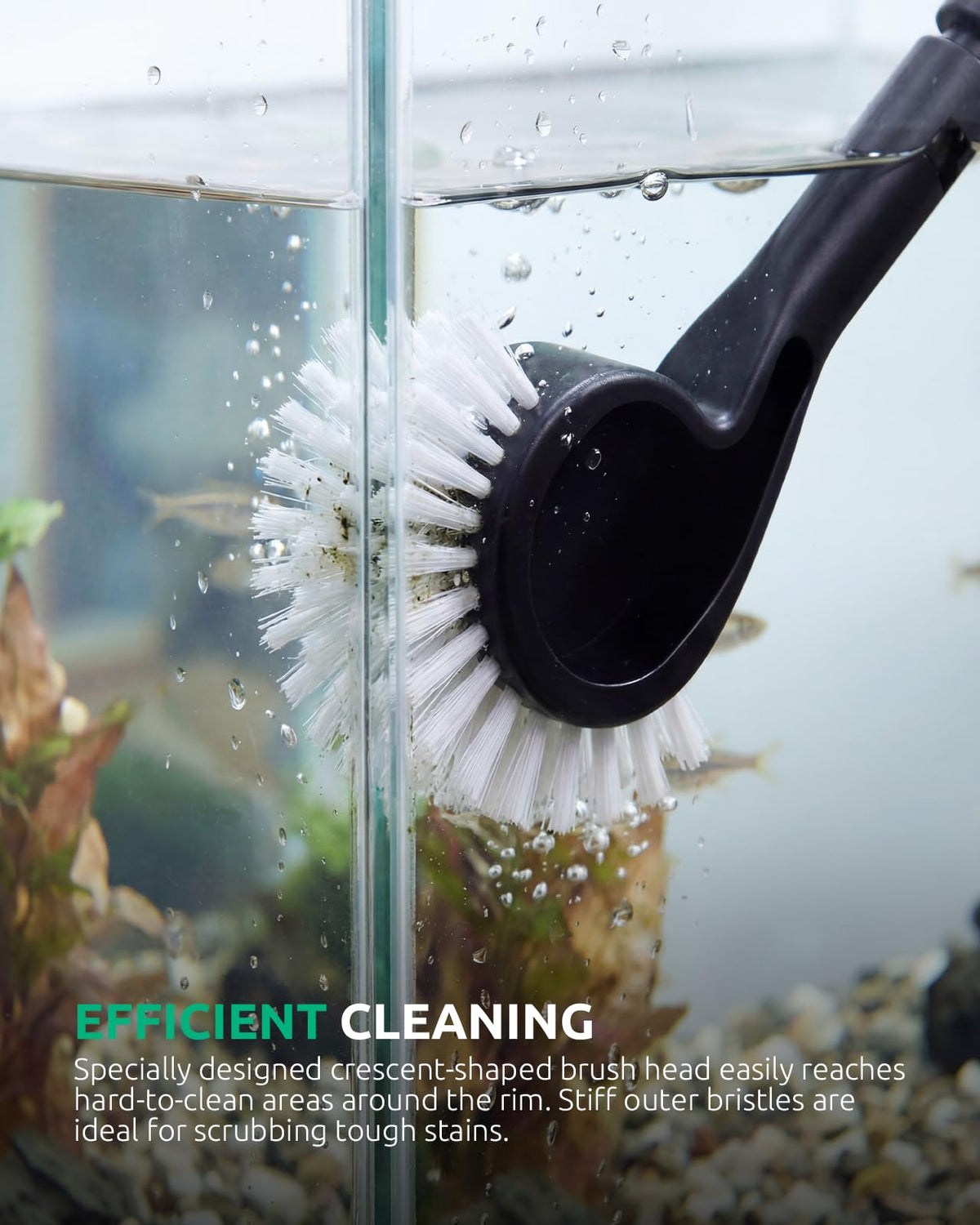 Aquarium Algae Scraper Glass Cleaner Set U57200