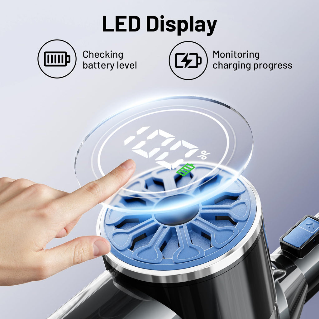 Cordless Stick Vacuum with LED Screen P7304