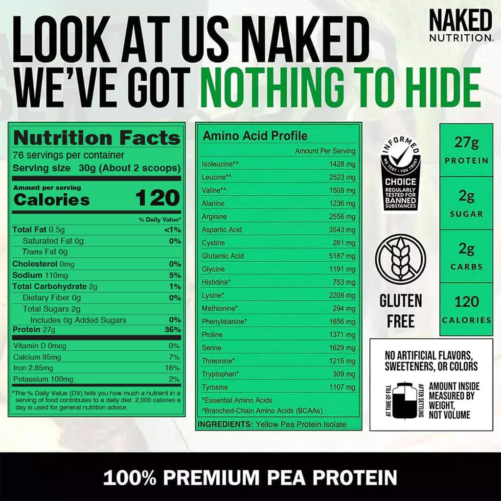 Dairy Free Protein Bundle: 5LB Unflavored Pea and 2LB PB O323